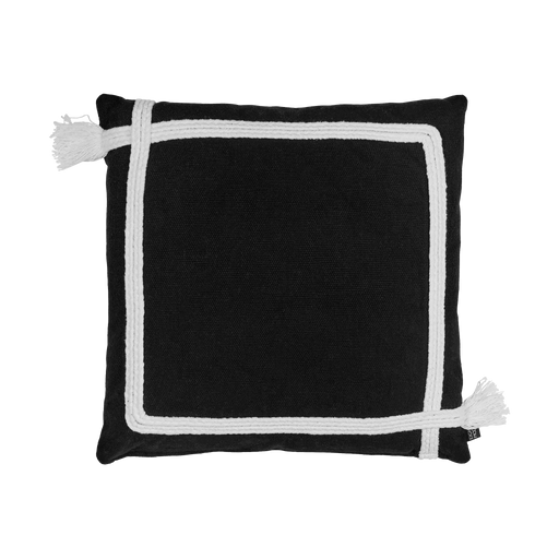 Piazza Cushion Cover | Black