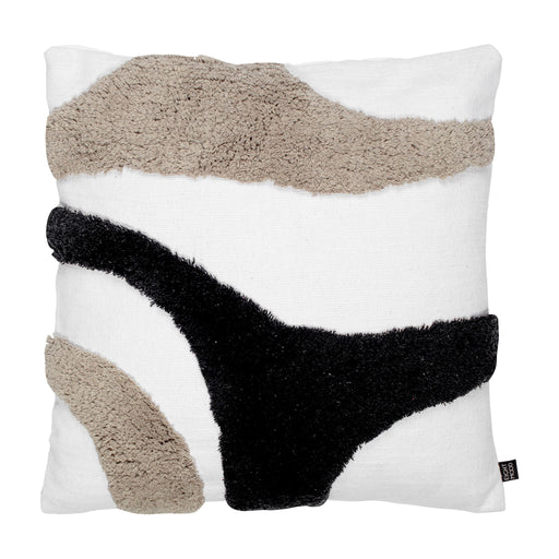 Secorah cushion 50x50cm | Black/Sand