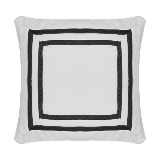 Arte Q cushion | White/black