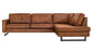 Pinto L sofa Right Chaise | Brandy