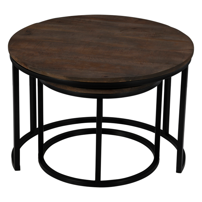 Geo round coffee table set