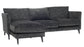 Weekend Sofa with Chaise | Black