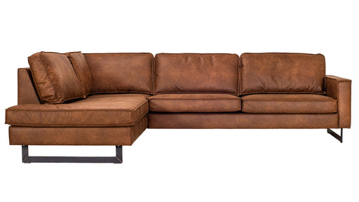 Pinto L sofa Left Chaise | Brandy
