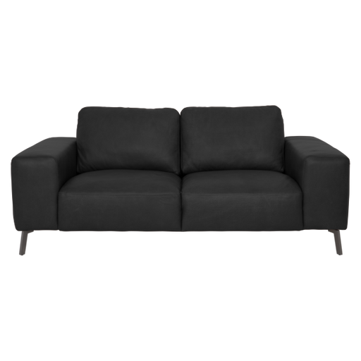 Taxton Sofa 2 Seater | Black, Leather