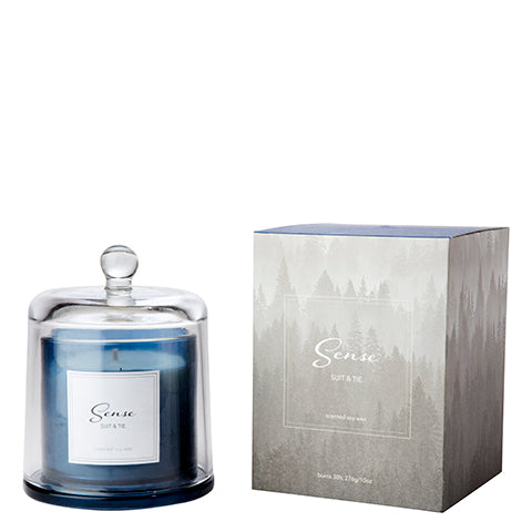 Wild scented candle with bell jar | Suit & Tie