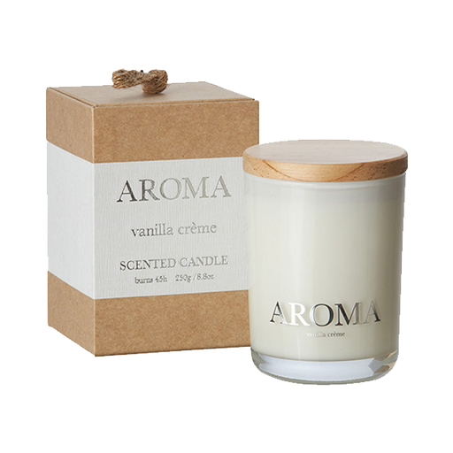 AROMA SCENT CANDLE | Vanilla Creme