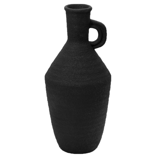 Crafted Vase | Black