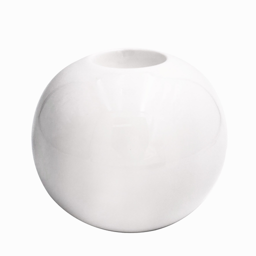 Globe Candle holder | White