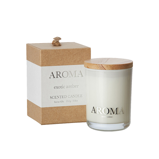 AROMA SCENT CANDLE | EXOTIC AMBER
