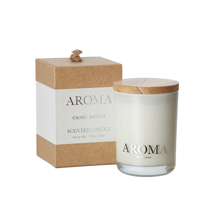 AROMA SCENT CANDLE | EXOTIC AMBER