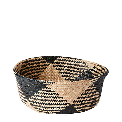 Collect Basket  | Black& Natural