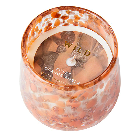 Wild scented candle | Sweet Orange & Amber