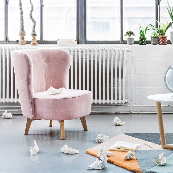 Victoria Chair | Soft Pink