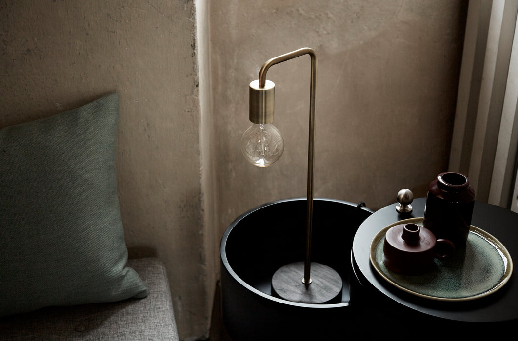 Cool Table Lamp | Matt Brass