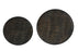 Side table DOBA | antique wood matt black