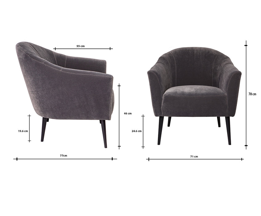 Polaris Chair | Grey