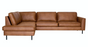 Left corner Scott sofa leather cognac