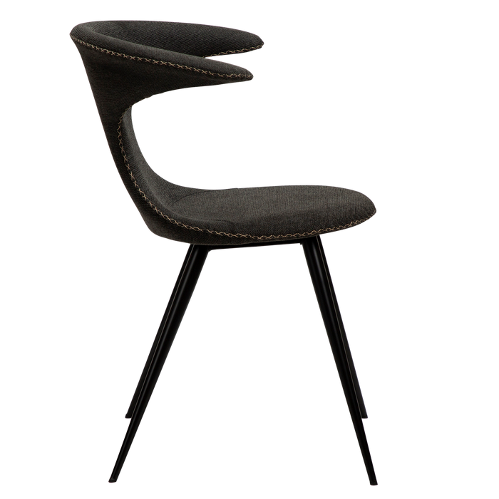 FLAIR chair I Black fabric