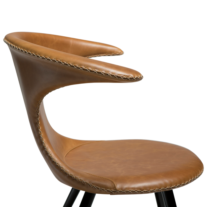 Flair chair I Leather light brown
