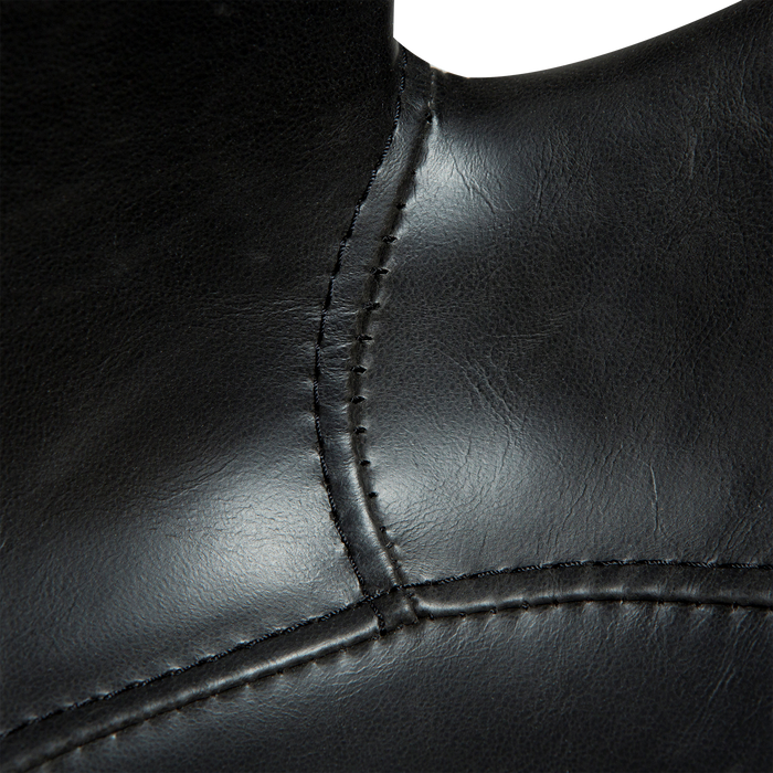GAIA Barstool I Black vintage leather