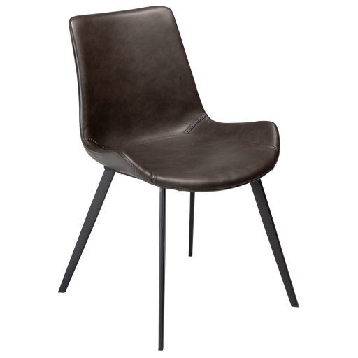 HYPE chair | Vintage gray leather