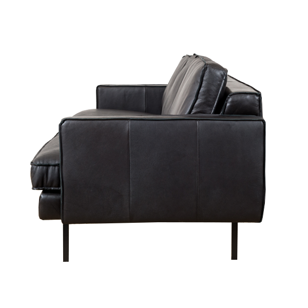 Mondial Chair | Black Leather