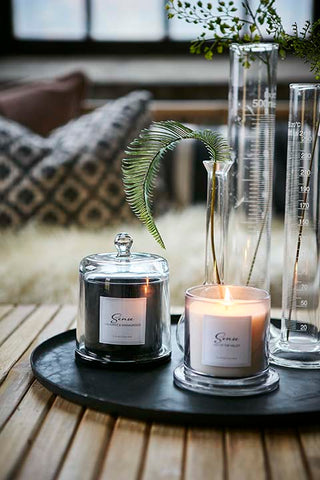 Wild scented candle with bell jar | Lily of the Valley