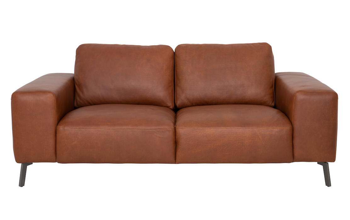 Taxton Sofa 2 Seater | Cognac, Leather