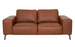 Taxton Sofa 2 Seater | Cognac, Leather