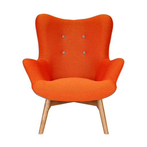 Twist Chair | Fiesta Orange, Grey