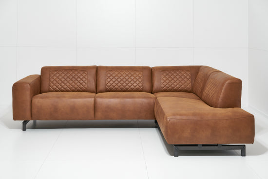Avila Corner Sofa Right Angle | Kentucky Cognac